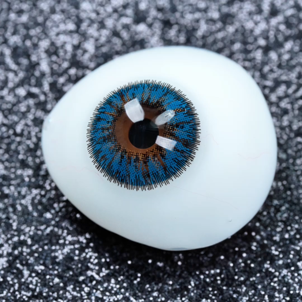 2pcs LolaDiva Ocean Quartz Blue | 1-Year Contact Lenses