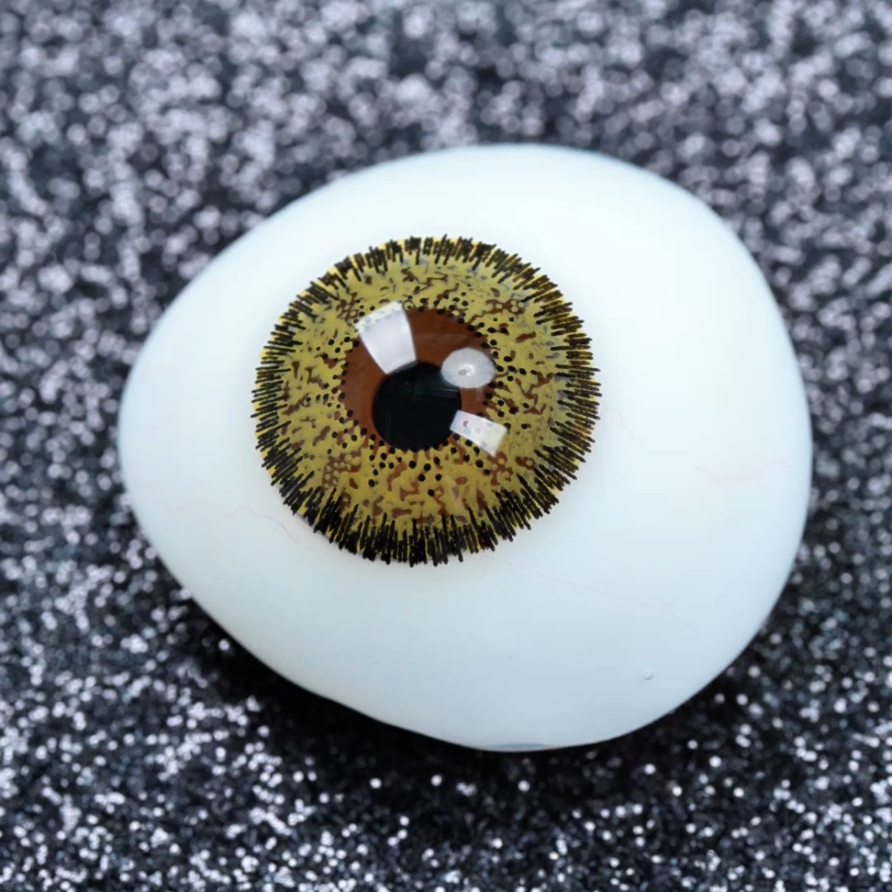 2pcs LolaDiva Sunrise Quartz Yellow | 1-Year Contact Lenses