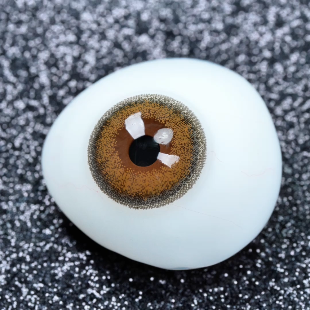 2pcs LolaDiva Stardust Halo Brown | 1-Year Contact Lenses