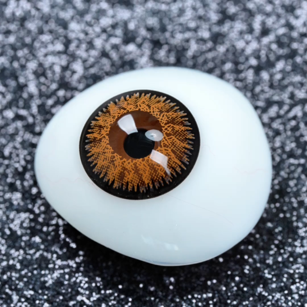 2pcs LolaDiva Gilded Coral Brown | 1-Year Contact Lenses