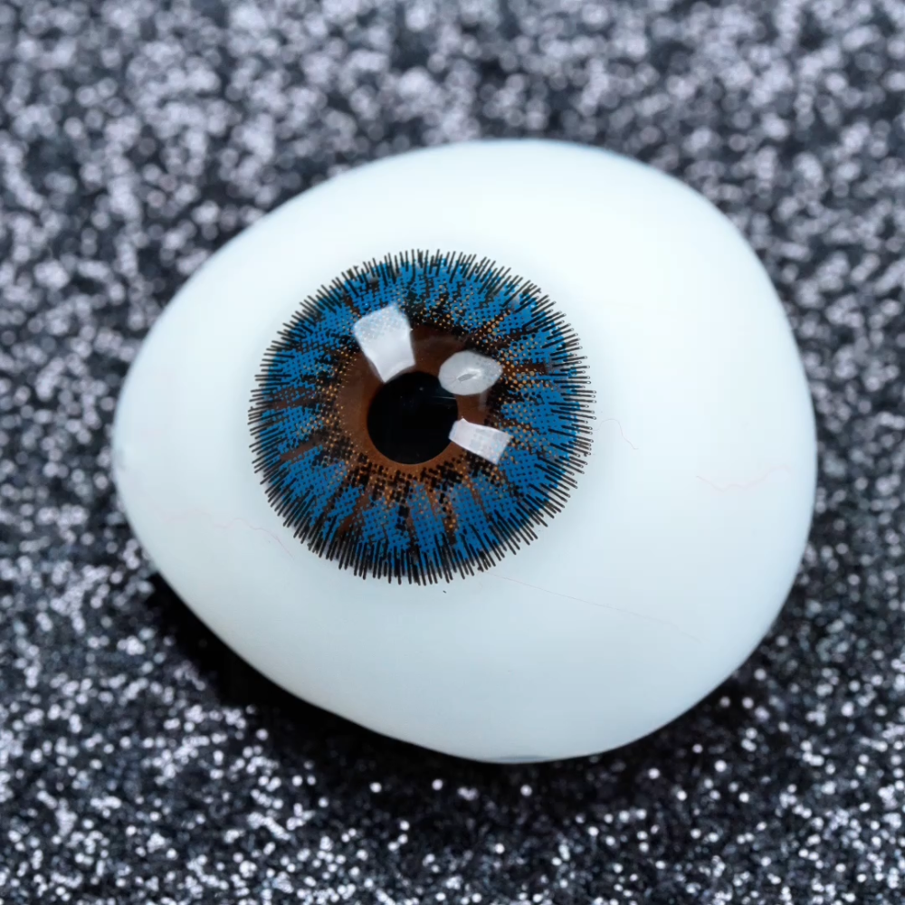 2pcs LolaDiva Crystal Tide  Blue | 1-Year Contact Lenses