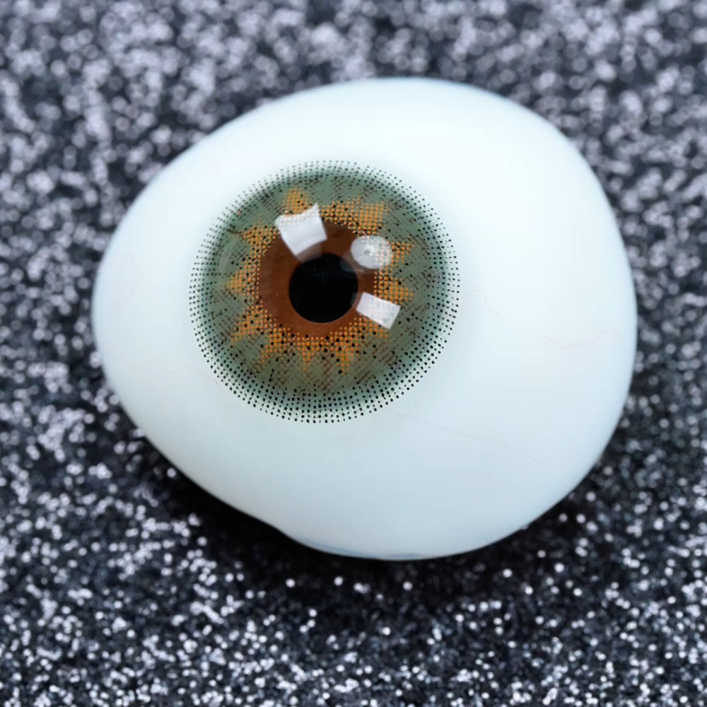 2pcs LolaDiva Spring Petal Green | 1-Year Contact Lenses