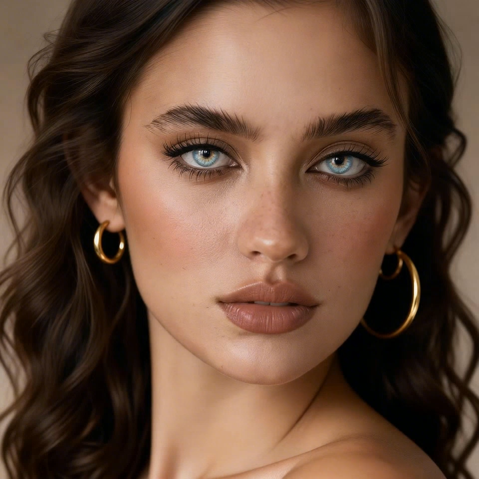 2pcs LolaDiva Lucent Ripple Blue | 1-Year Contact Lenses