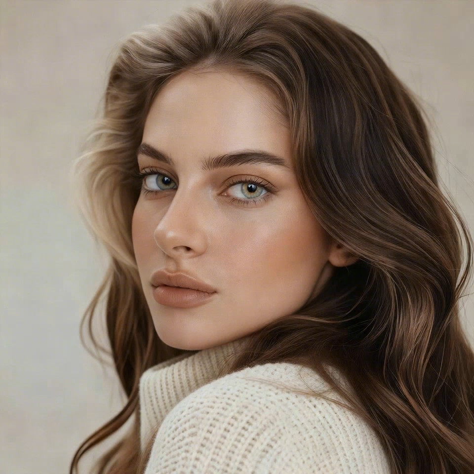 2pcs LolaDiva Amber Halo Brown | 1-Year Contact Lenses