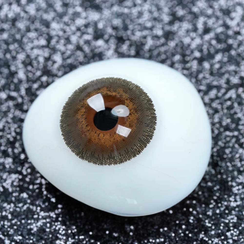 2pcs LolaDiva Nocturne Echo Brown | 1-Year Contact Lenses