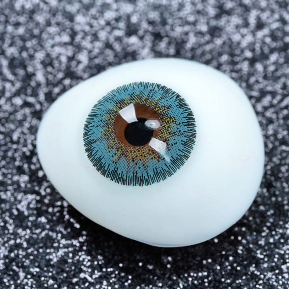 2pcs LolaDiva Coastal Haze Blue | 1-Year Contact Lenses