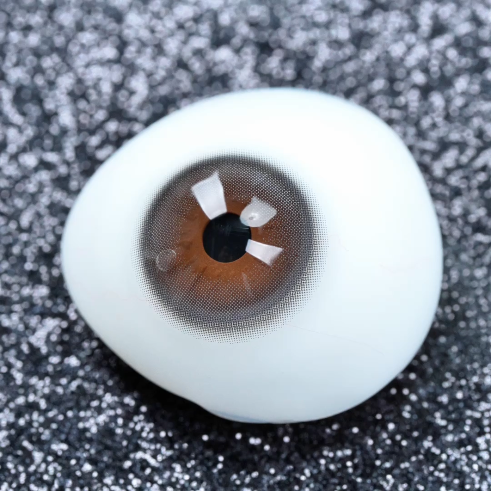 2pcs LolaDiva Iced Dewdrop Blue | 1-Day Contact Lenses 14.5mm