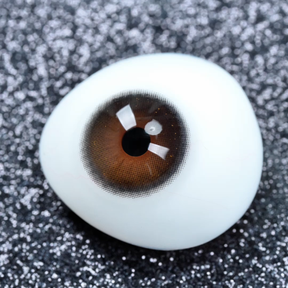 2pcs LolaDiva Hazel Glaze Brown | 1-Day Contact Lenses