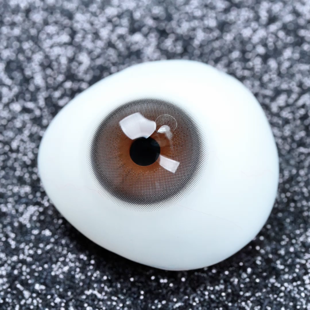 2pcs LolaDiva Velvet Mist Taupe | 1-Day Contact Lenses