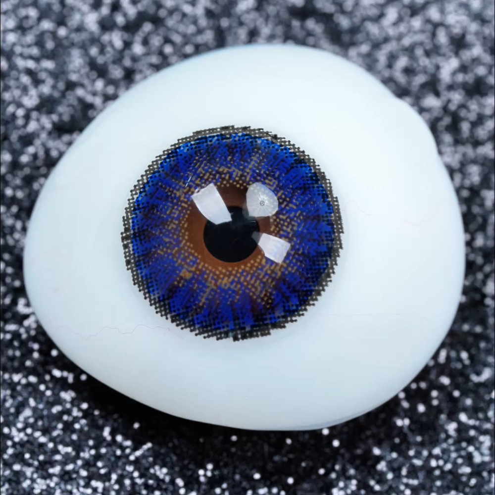 2pcs LolaDiva Starry Night Blue | 1-Year Contact Lenses