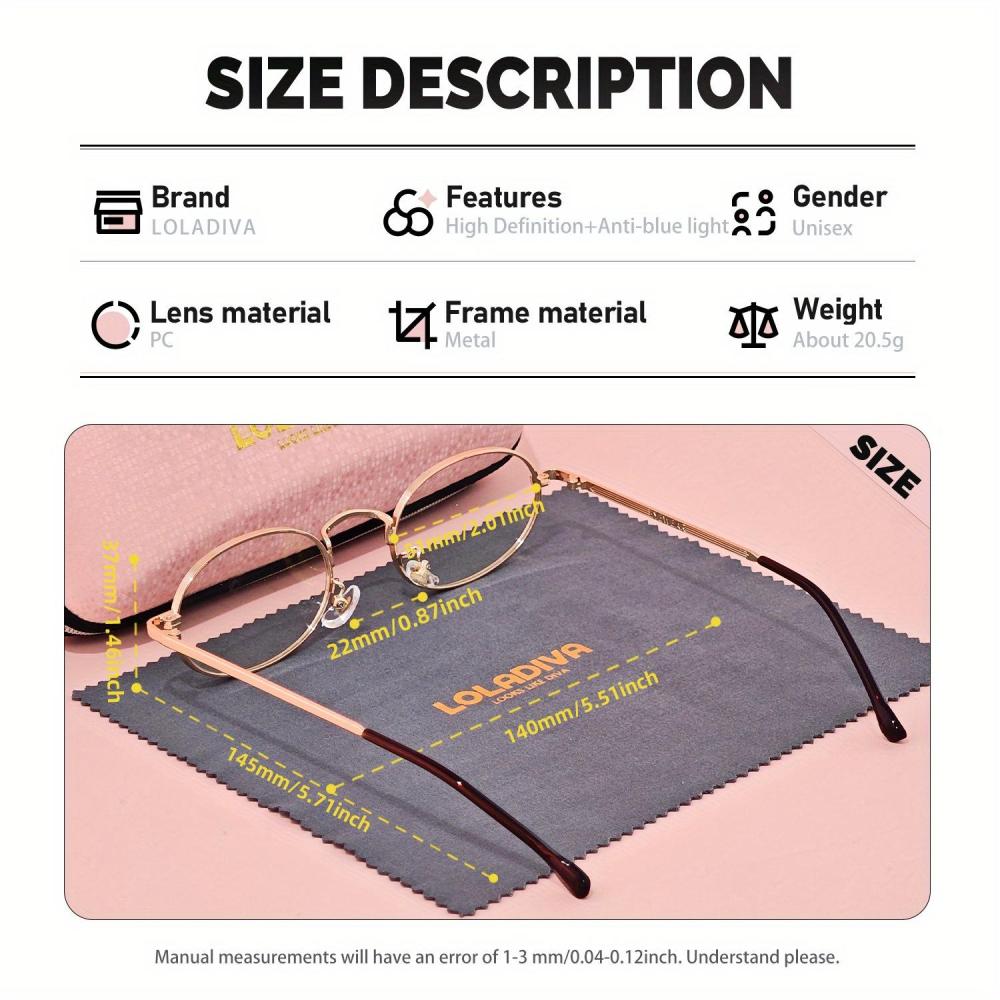 Unisex Anti-Blue Light Glasses High-end Fashionable Glasses, Perfect For Daily Life and Travel