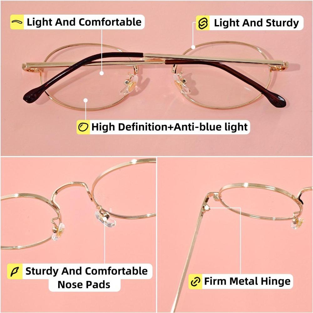 Unisex Anti-Blue Light Glasses High-end Fashionable Glasses, Perfect For Daily Life and Travel