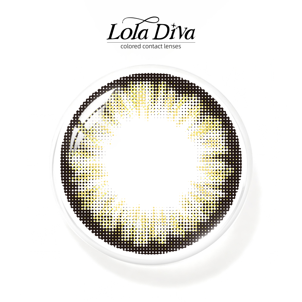 2pcs LolaDiva Arabesque Hazel | 1-Year Contact Lenses