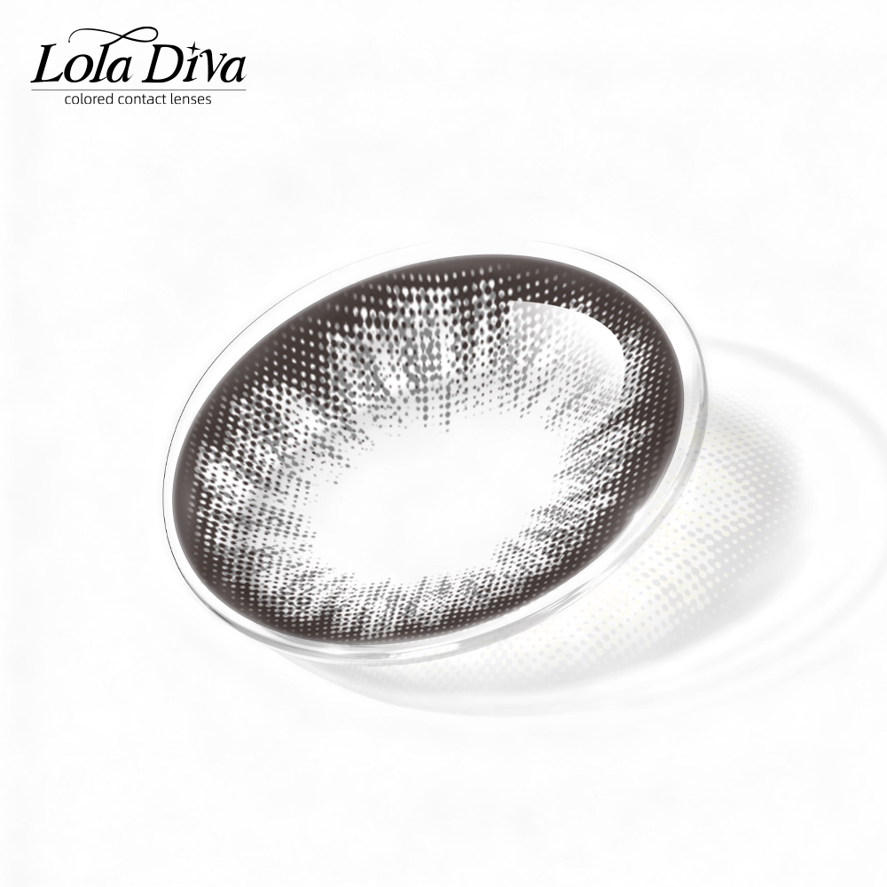 2pcs LolaDiva Swan Lake Gray | 1-Year Contact Lenses