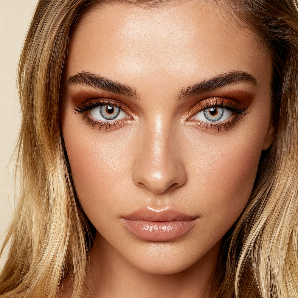 2pcs LolaDiva Lake Glow Blue | 1-Year Contact Lenses