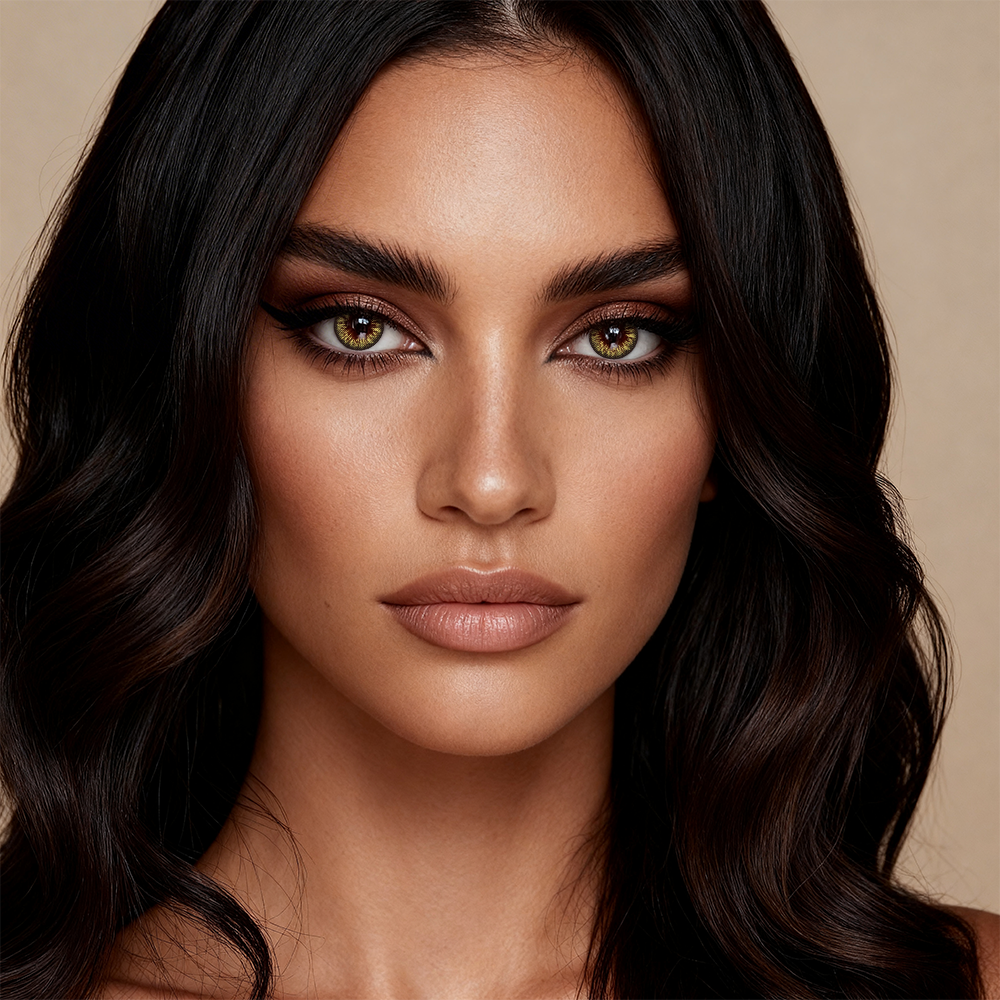 2pcs LolaDiva Arabesque Hazel | 1-Year Contact Lenses