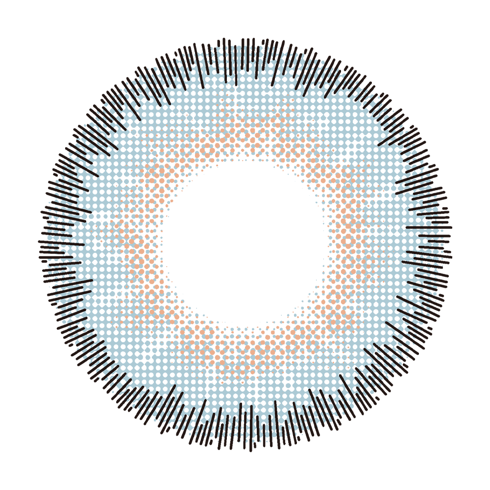 2pcs LolaDiva Lake Glow Blue | 1-Year Contact Lenses