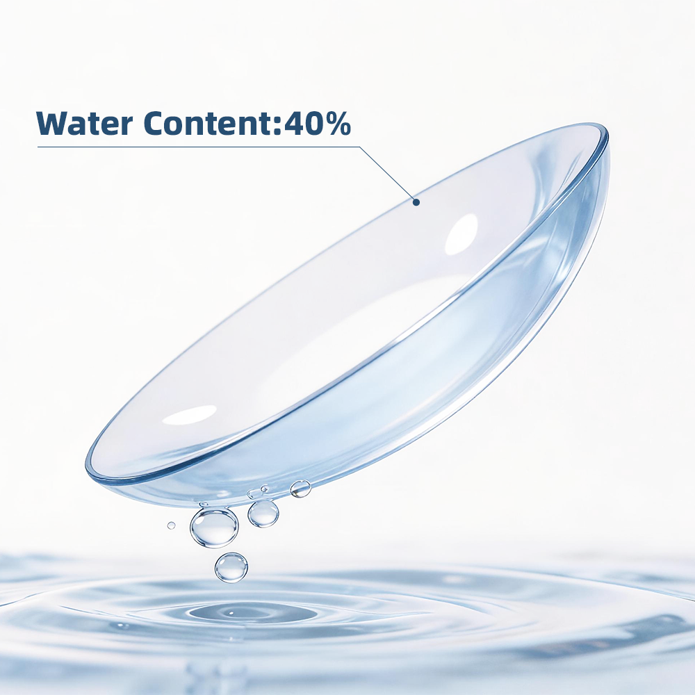 6pcs LolaDiva Clear Contacts | 2-Week Contact Lenses