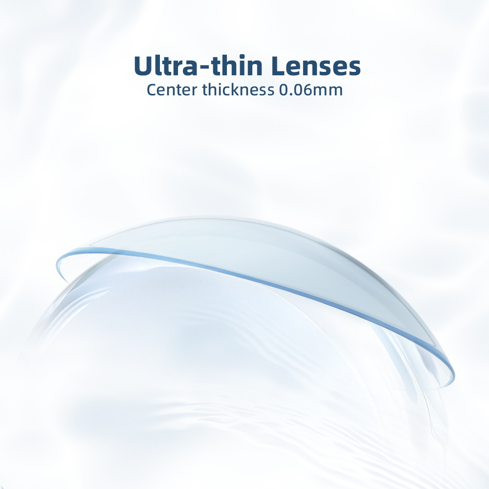 2pcs LolaDiva Clear Contacts | 1-Month Contact Lenses