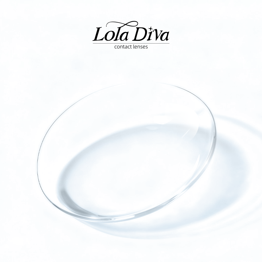 2pcs LolaDiva Clear Contacts | 1-Year Contact Lenses