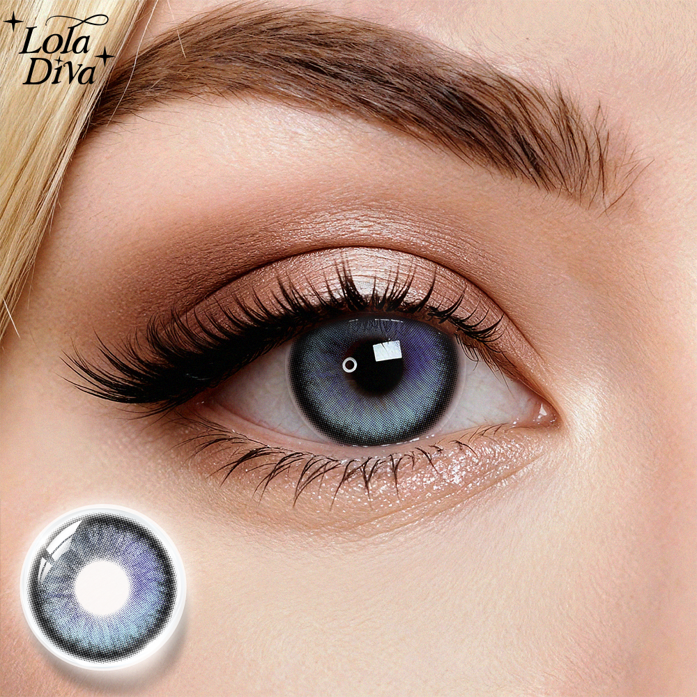 2pcs LolaDiva Nerissa Blue | 1-Year Contact Lenses