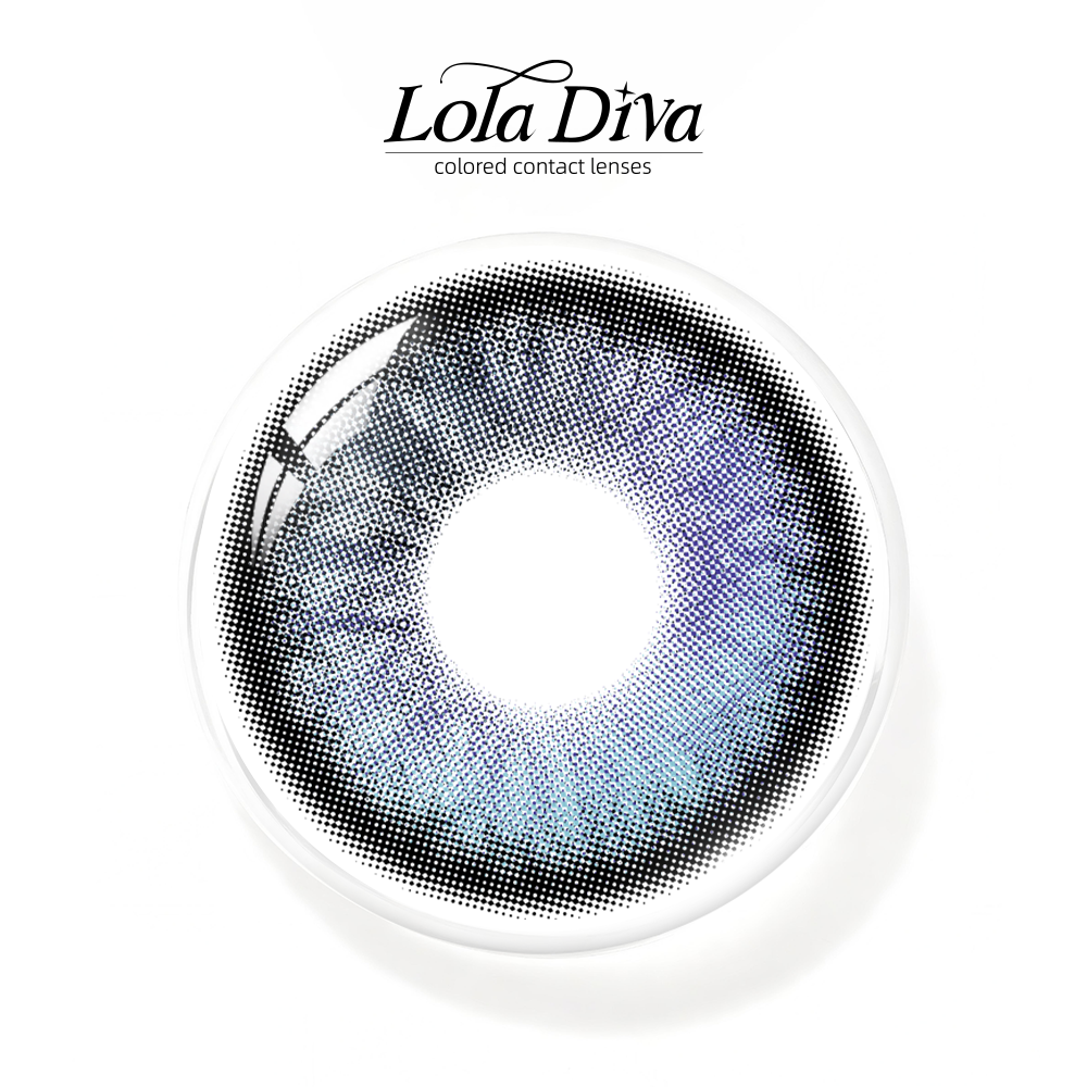 2pcs LolaDiva Nerissa Blue | 1-Year Contact Lenses