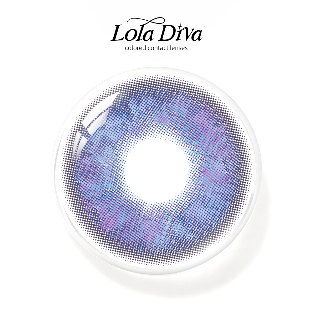 2pcs LolaDiva Tanzanite Blue | 1-Year Contact Lenses