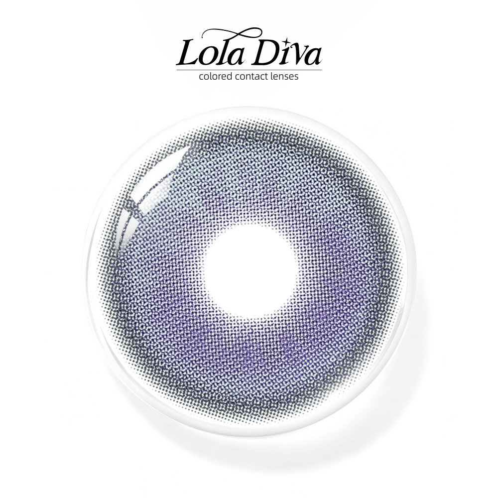2pcs LolaDiva Lunargem Purple | 1-Year Contact Lenses