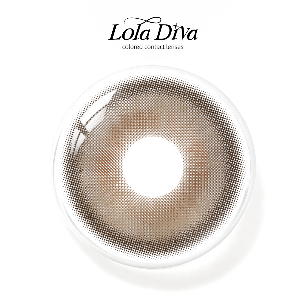 2pcs LolaDiva Real Me Brown | 1-Year Contact Lenses