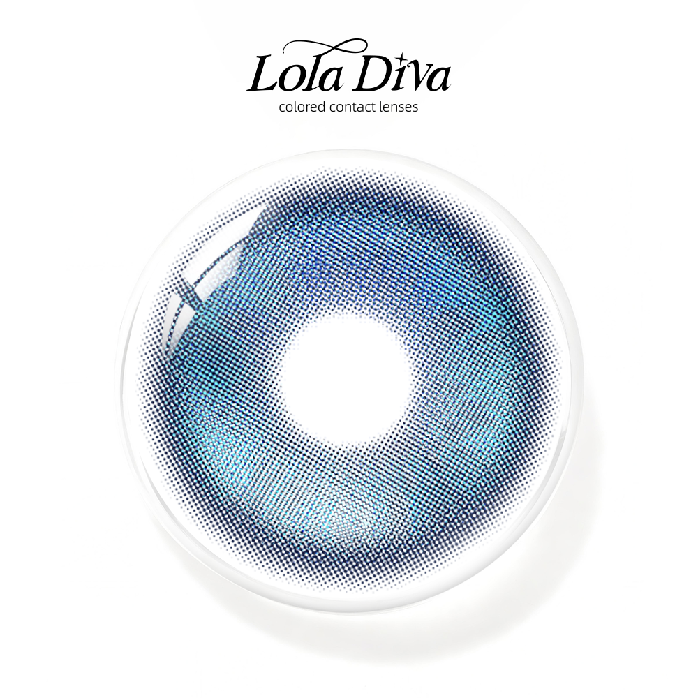 2pcs LolaDiva Marine Reverie Blue | 1-Year Contact Lenses