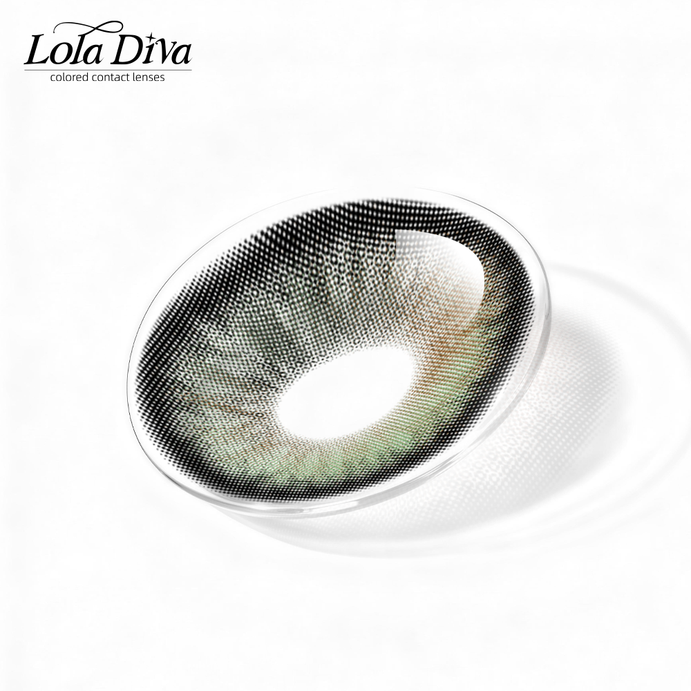 2pcs LolaDiva Duskwood Green | 1-Year Contact Lenses