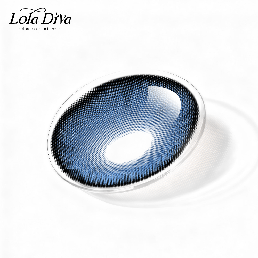 2pcs LolaDiva Lynx Eye Blue | 1-Year Contact Lenses