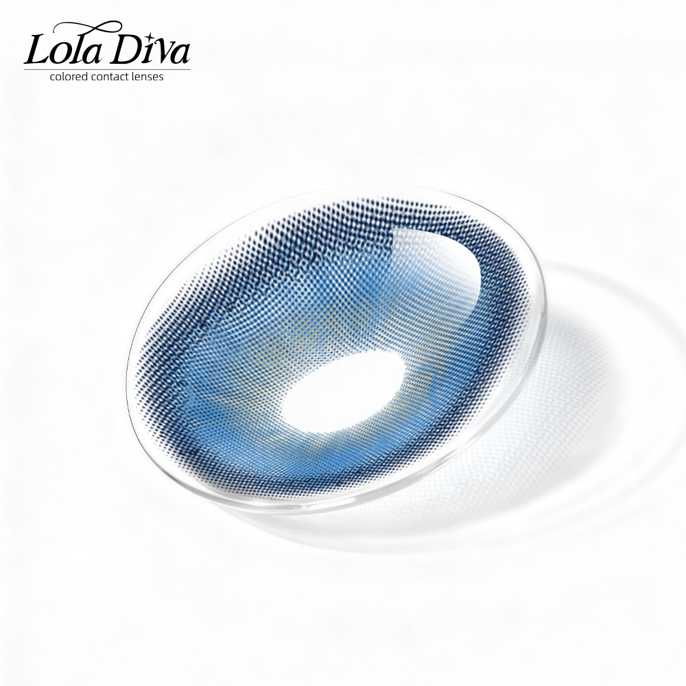 2pcs LolaDiva Deep Ocean Blue | 1-Year Contact Lenses