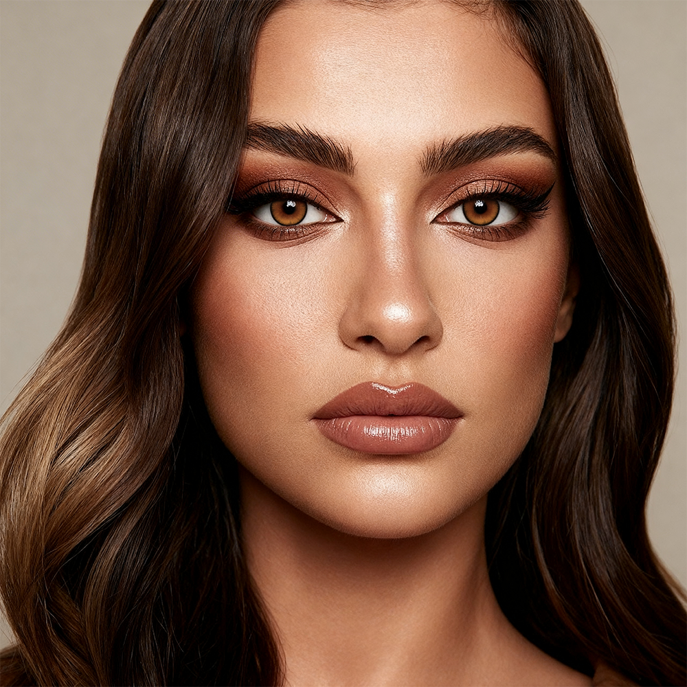 2pcs LolaDiva Fox Eye Brown | 1-Year Contact Lenses