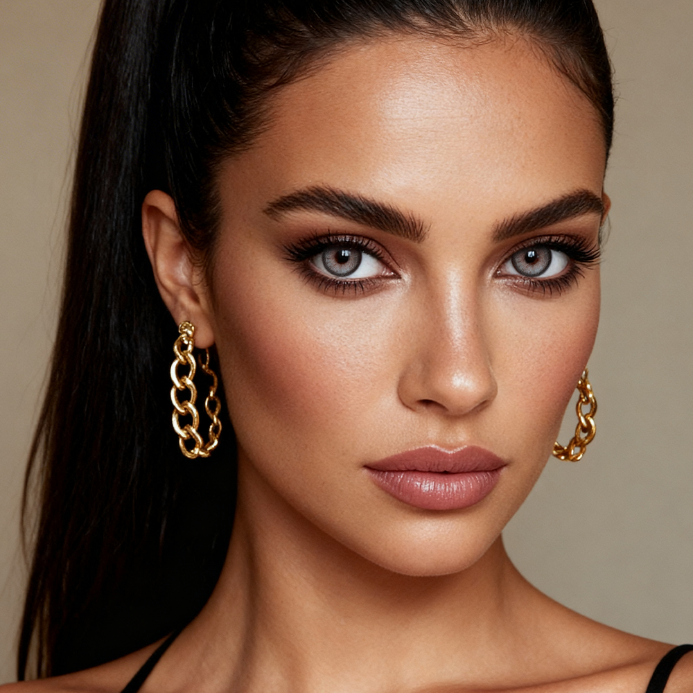 2pcs LolaDiva Pearl Gray | 1-Year Contact Lenses