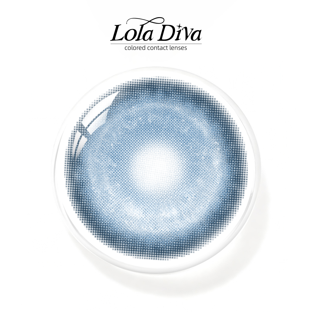 2pcs LolaDiva Nebula Blue | 1-Year Contact Lenses