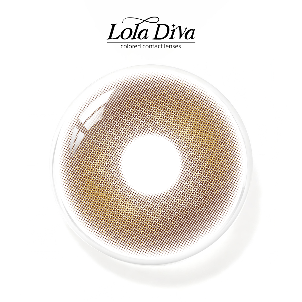 2pcs LolaDiva Sahara Dusk Brown | 1-Year Contact Lenses