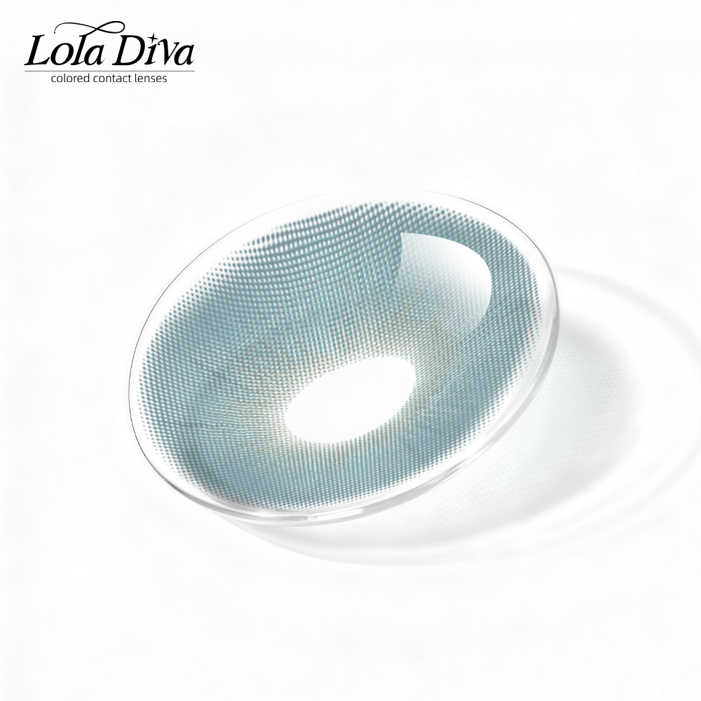 2pcs LolaDiva Glacial Mist Blue | 1-Year Contact Lenses