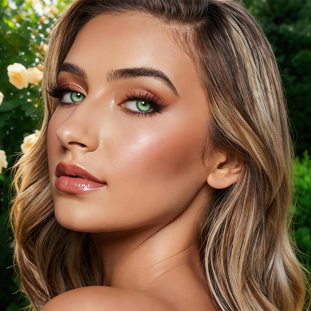 2pcs LolaDiva Nebula Green | 1-Year Contact Lenses