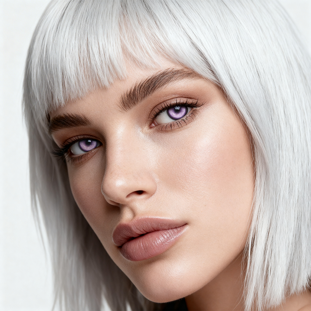 2pcs LolaDiva Nebula Purple | 1-Year Contact Lenses