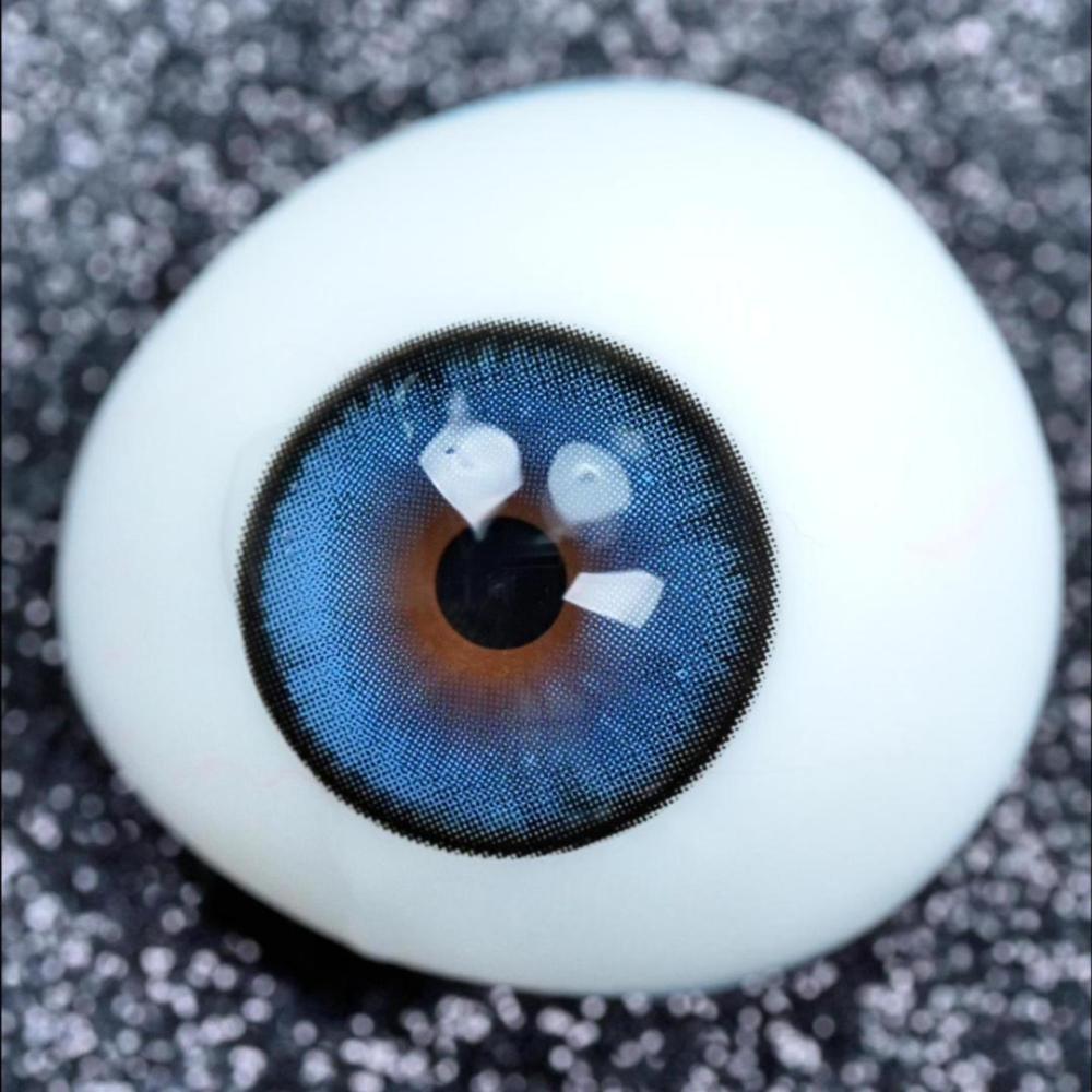 2pcs LolaDiva Lynx Eye Blue | 1-Year Contact Lenses