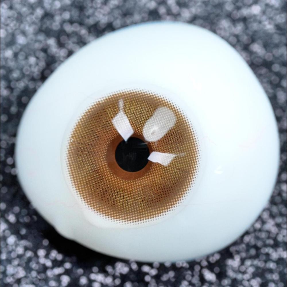 2pcs LolaDiva Misty Solitude Brown | 1-Year Contact Lenses