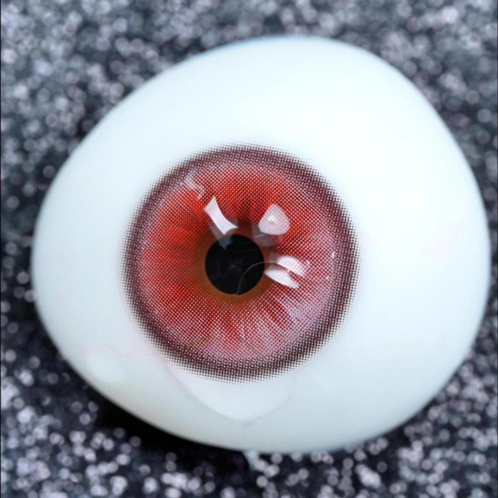 2pcs LolaDiva Rouge Romance Red | 1-Year Contact Lenses