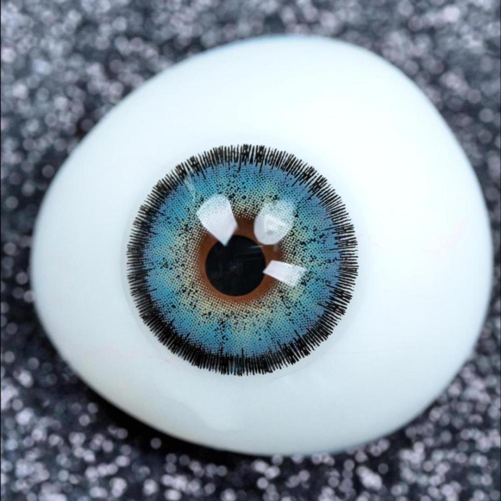 2pcs LolaDiva Doll Eye Blue | 1-Year Contact Lenses