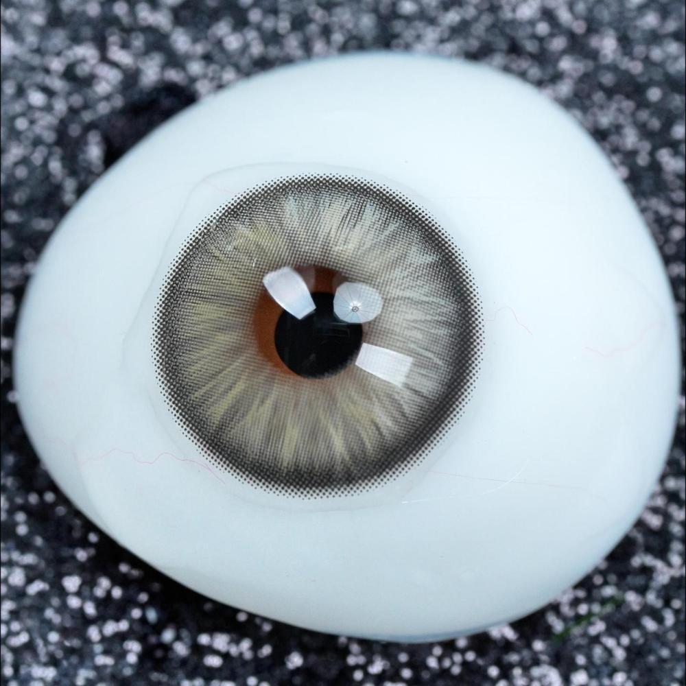 2pcs LolaDiva Mist Glow gray | 1-Year Contact Lenses