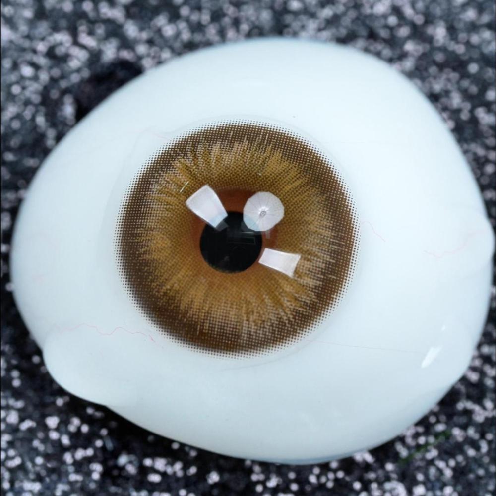 2pcs LolaDiva Soft Mist Hazel | 1-Year Contact Lenses