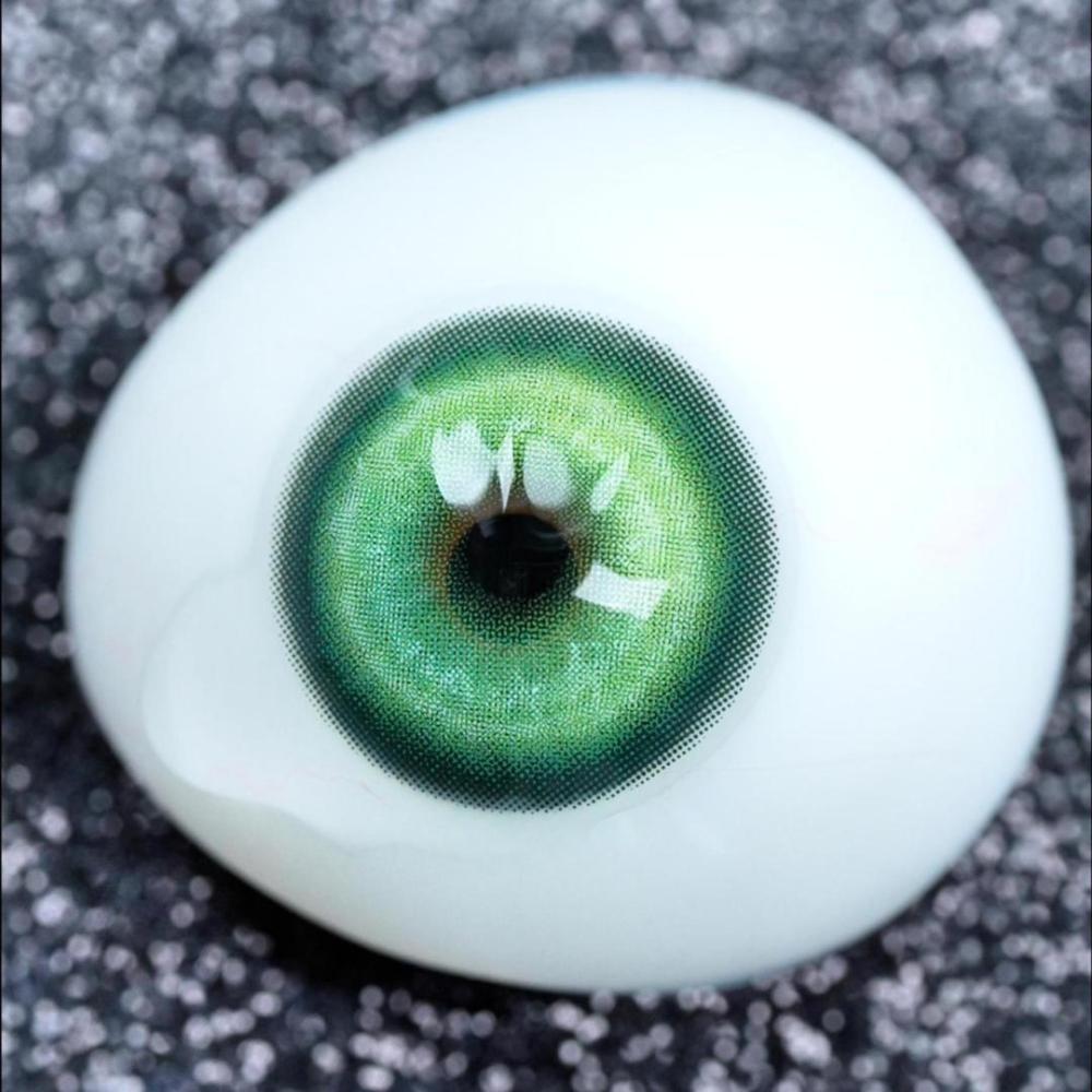 2pcs LolaDiva Nebula Green | 1-Year Contact Lenses