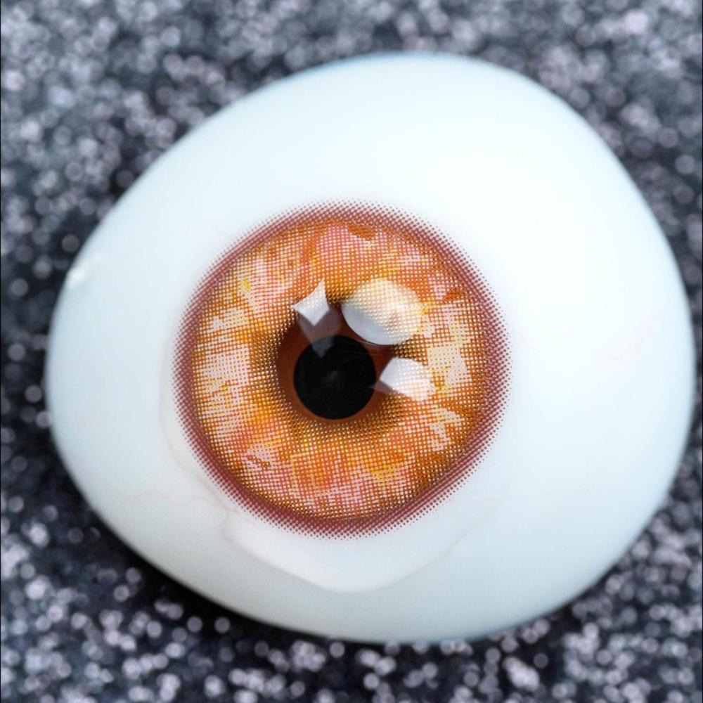 2pcs LolaDiva Rosé Champagne Brown | 1-Year Contact Lenses