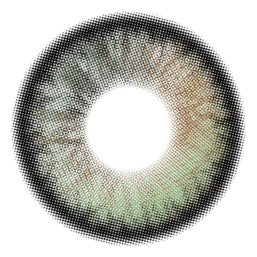 2pcs LolaDiva Duskwood Green | 1-Year Contact Lenses