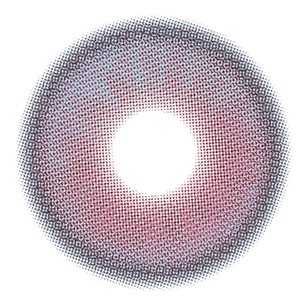 2pcs LolaDiva Twilight Rose Pink | 1-Year Contact Lenses